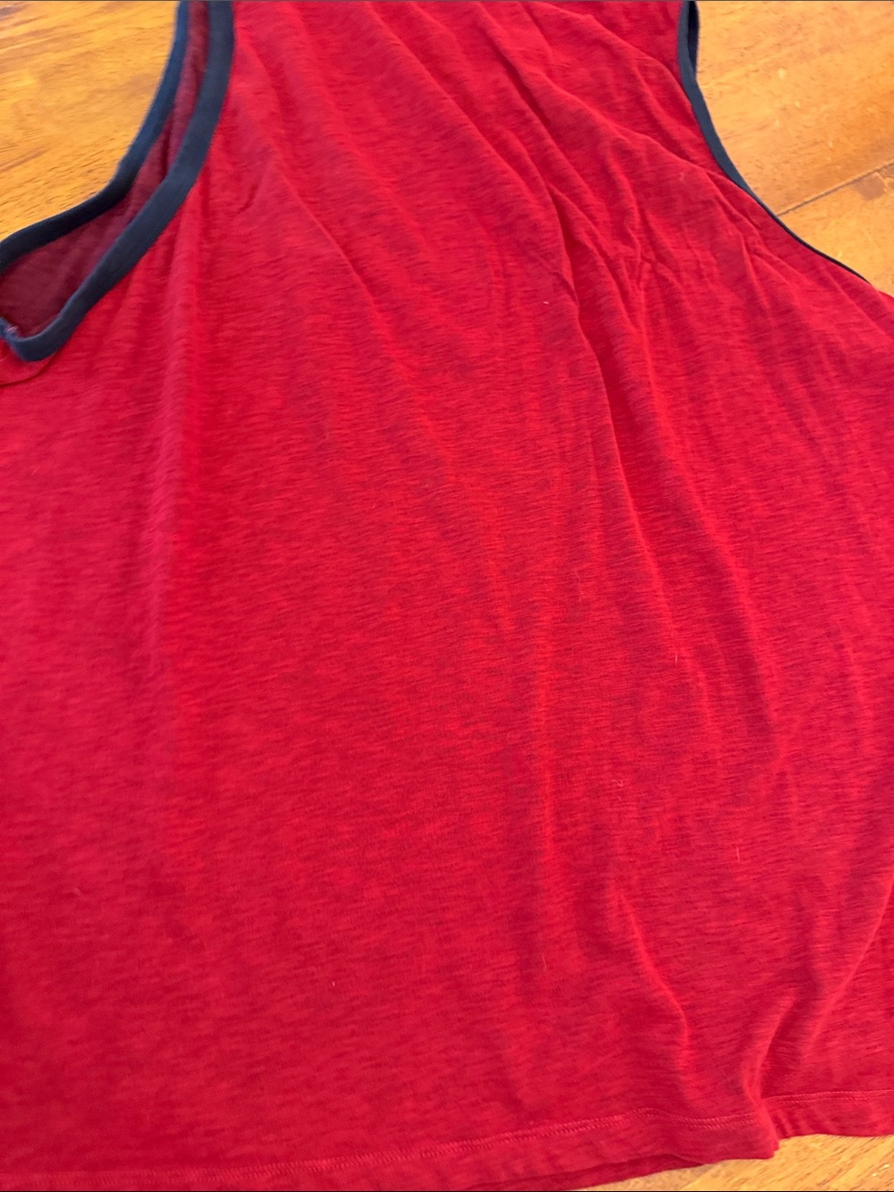 Nike Red 'Hoops' Tank Top with Black Trim - xxl - Picture 6 of 6